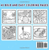 Paradise in Hawaii Coloring Book