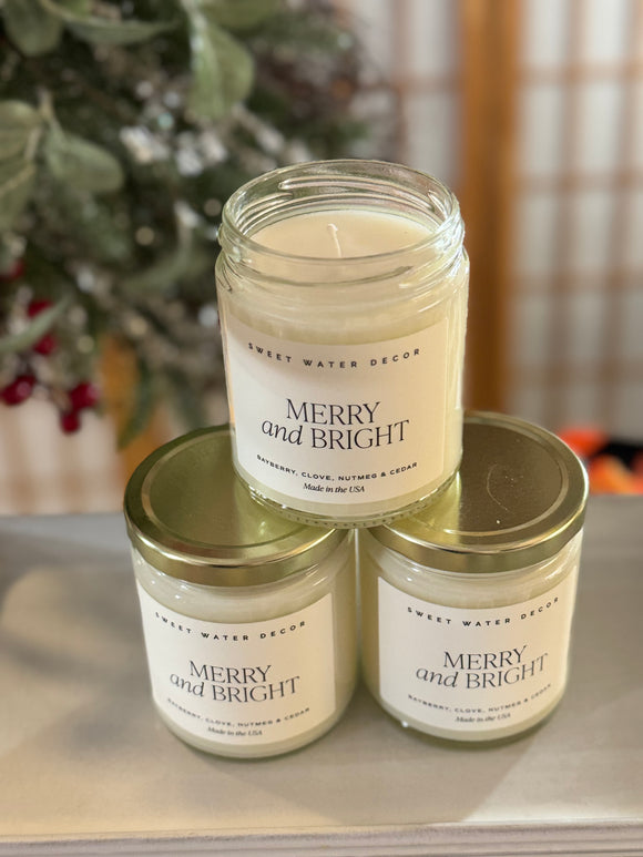 Merry and Bright Candle