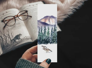 Winter Wolf Bookmark