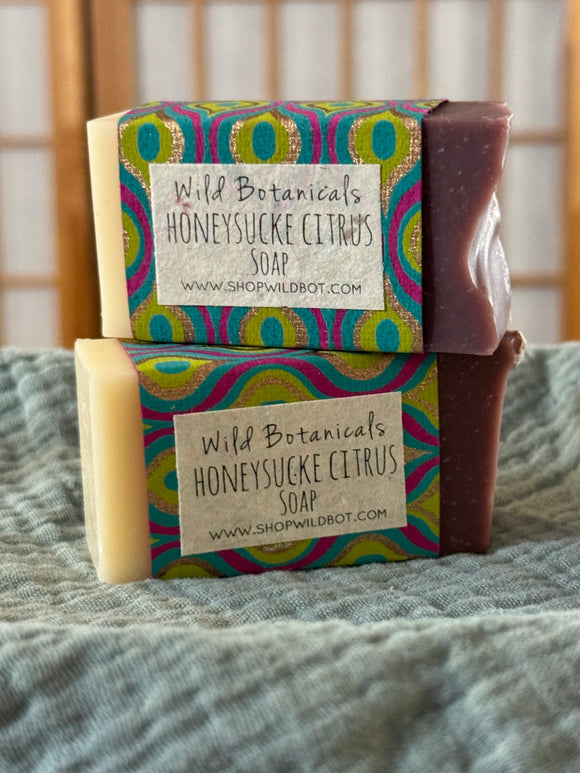 Honeysuckle Citrus Mini Soap