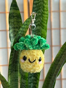 Pineapple Plushie keychain
