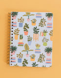 Potted Plants Spiral Notebook