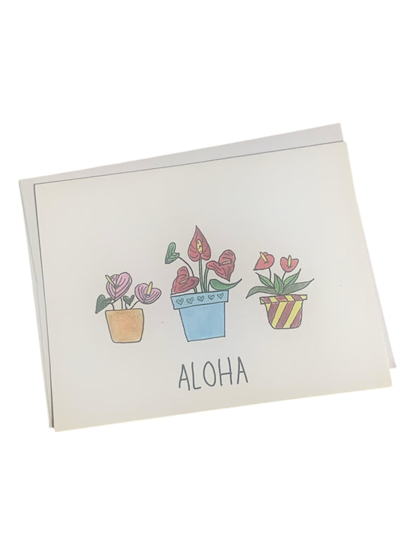 Aloha Greeting Card Set (set of 6)