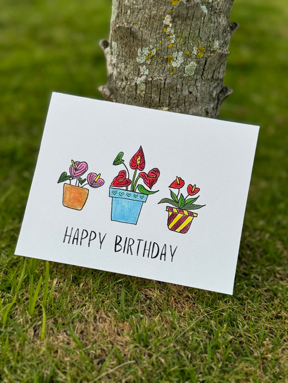 Happy Birthday Greeting Card Set