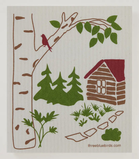 Cabin Swedish Dishcloth