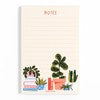 Plants and Books Notepad
