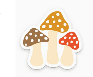 Mushroom Vinyl Sticker