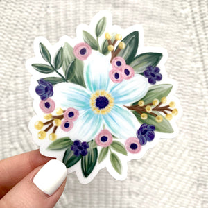 Floral Daisy Sticker