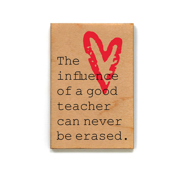 Influence of a Good Teacher Magnet