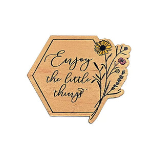 Enjoy the Little Things Magnet