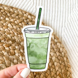 Matcha Green Tea Latte Sticker