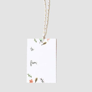 Gift Tags (Set of 10) - Spring Floral