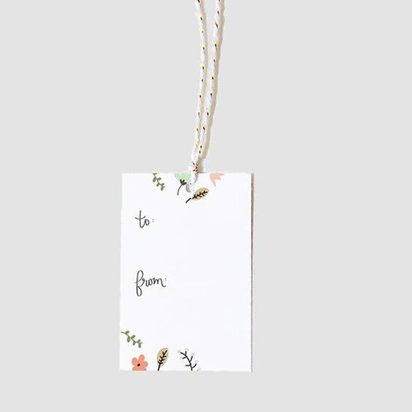 Gift Tags (Set of 10) - Spring Floral