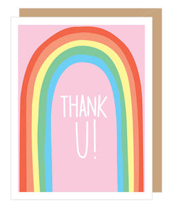 Thank U Rainbow Card